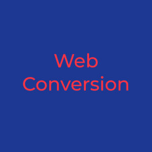 web conversion