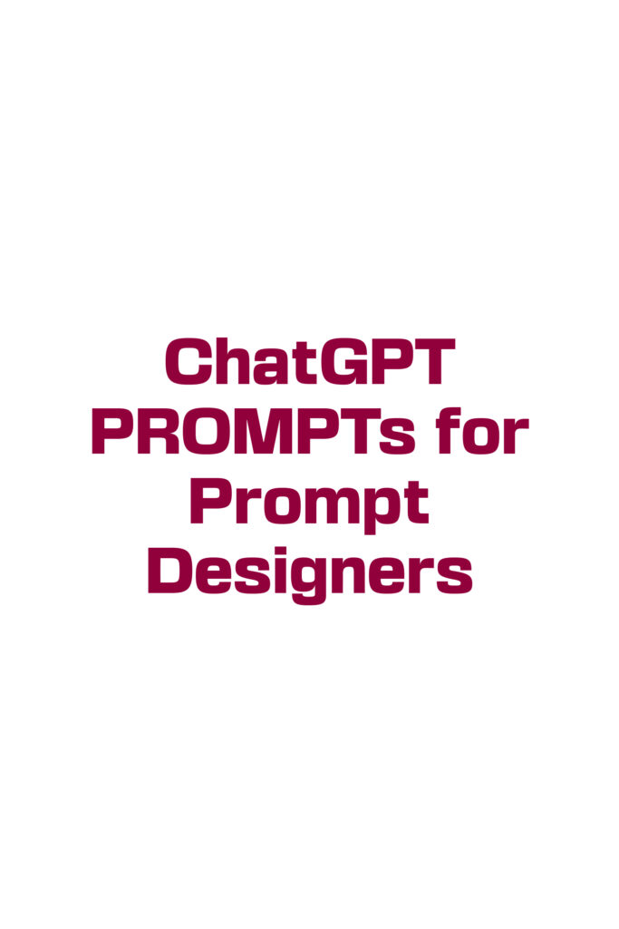 ChatGPT Prompts