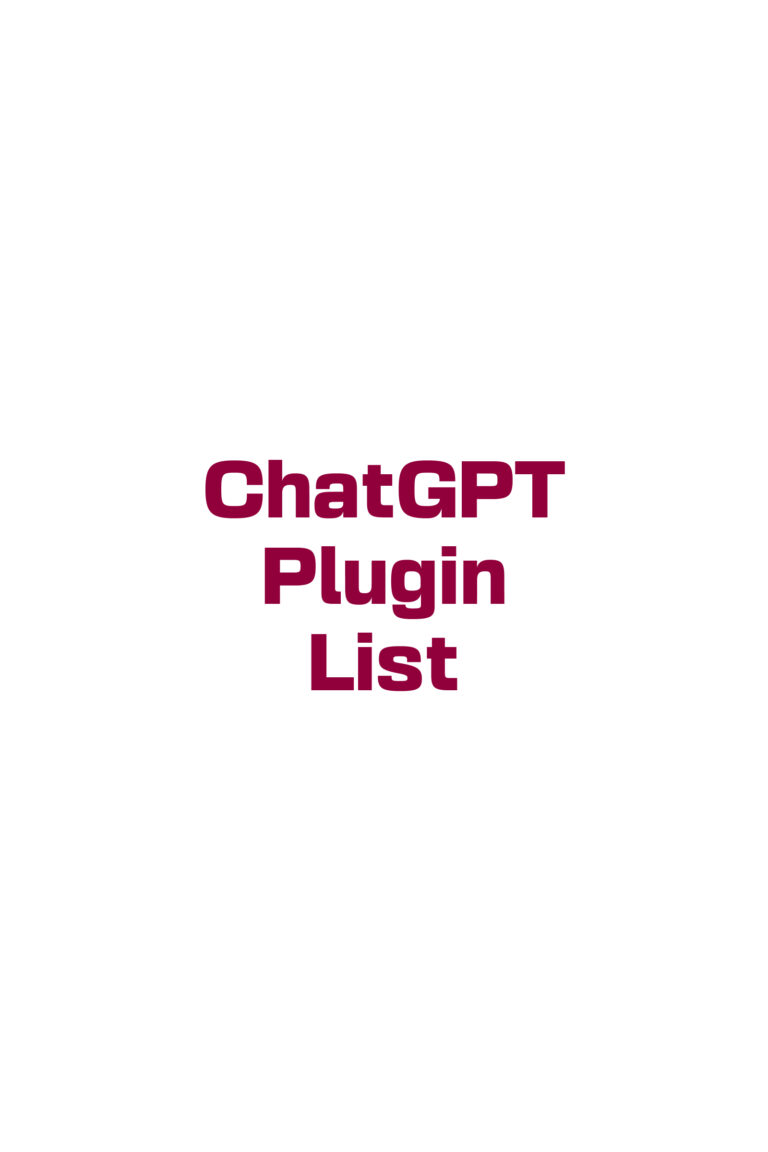 chatgpt plugin list