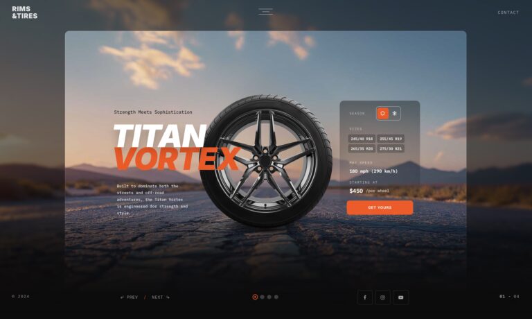 web design for car shop