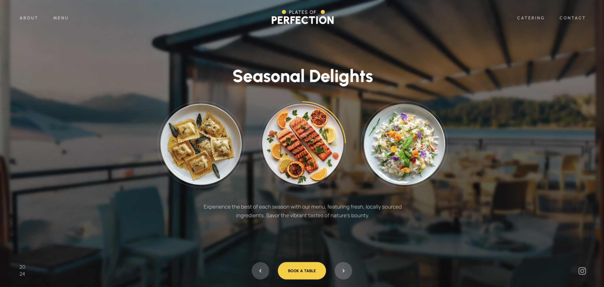 web designing for restaurants