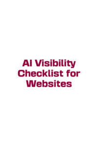 Index of AI Tools AI Visibility Checklist for Websites
