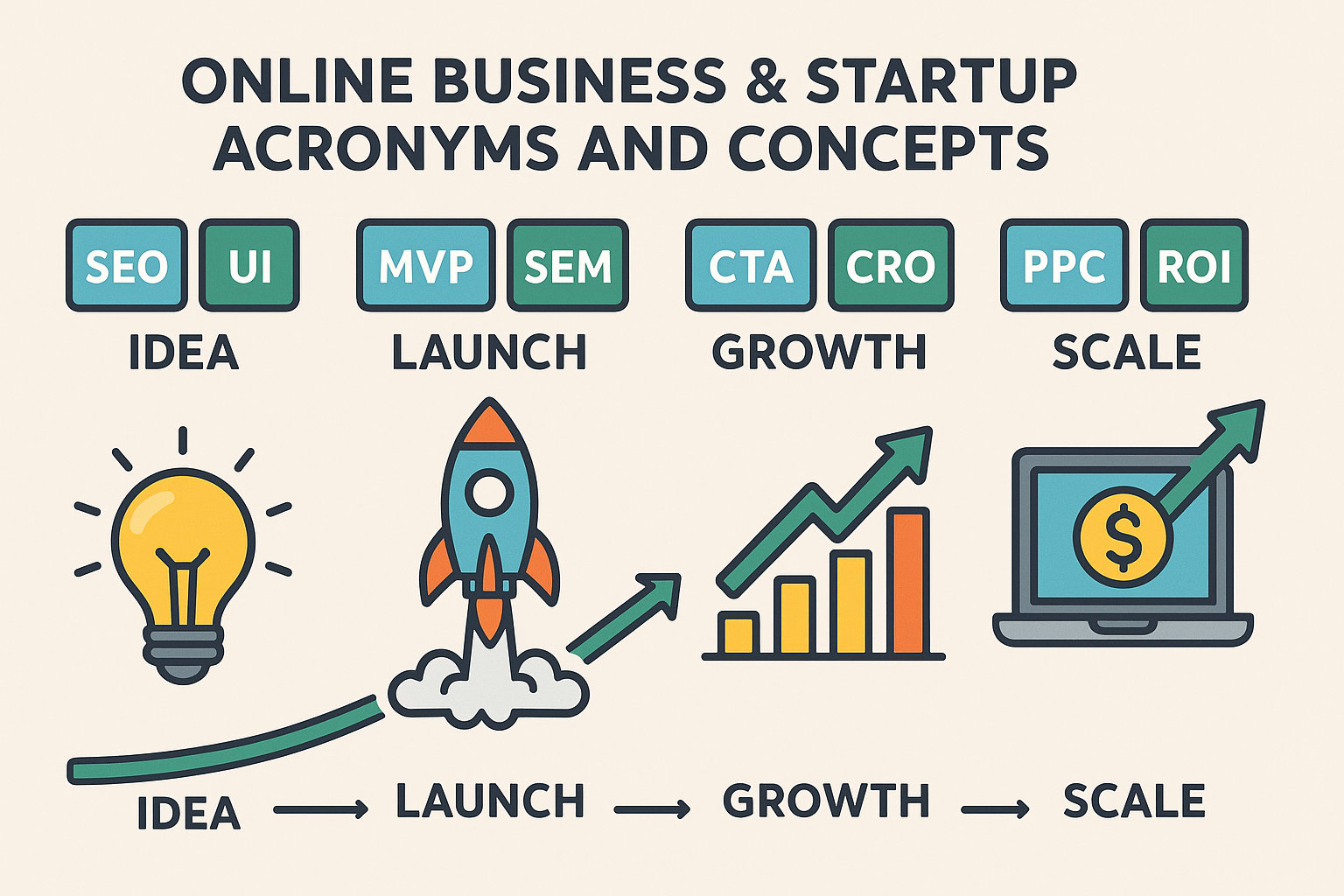 100 Acronyms & Concepts Every Online Business Owner Should Know